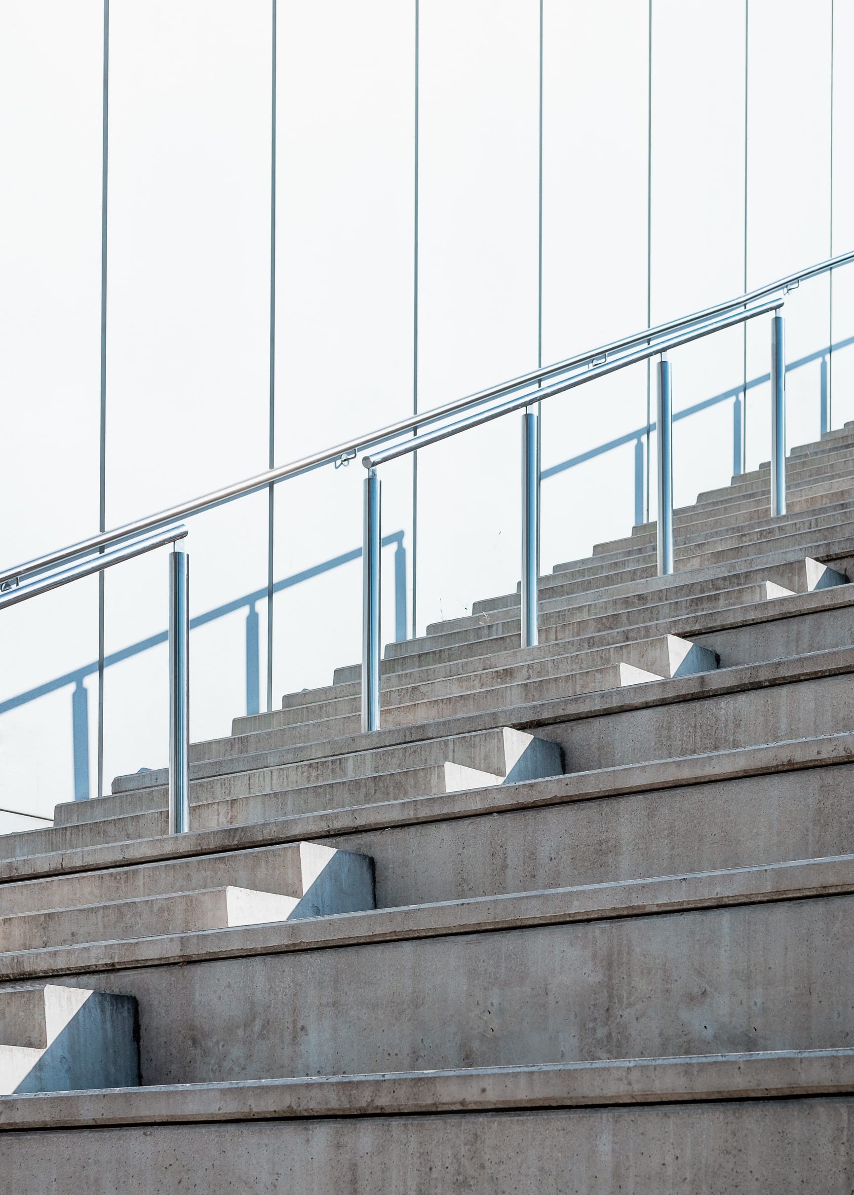 Cement staircase 