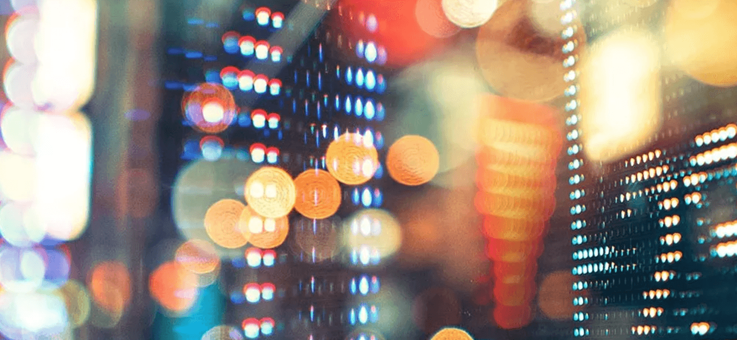 Abstract image of the stock market