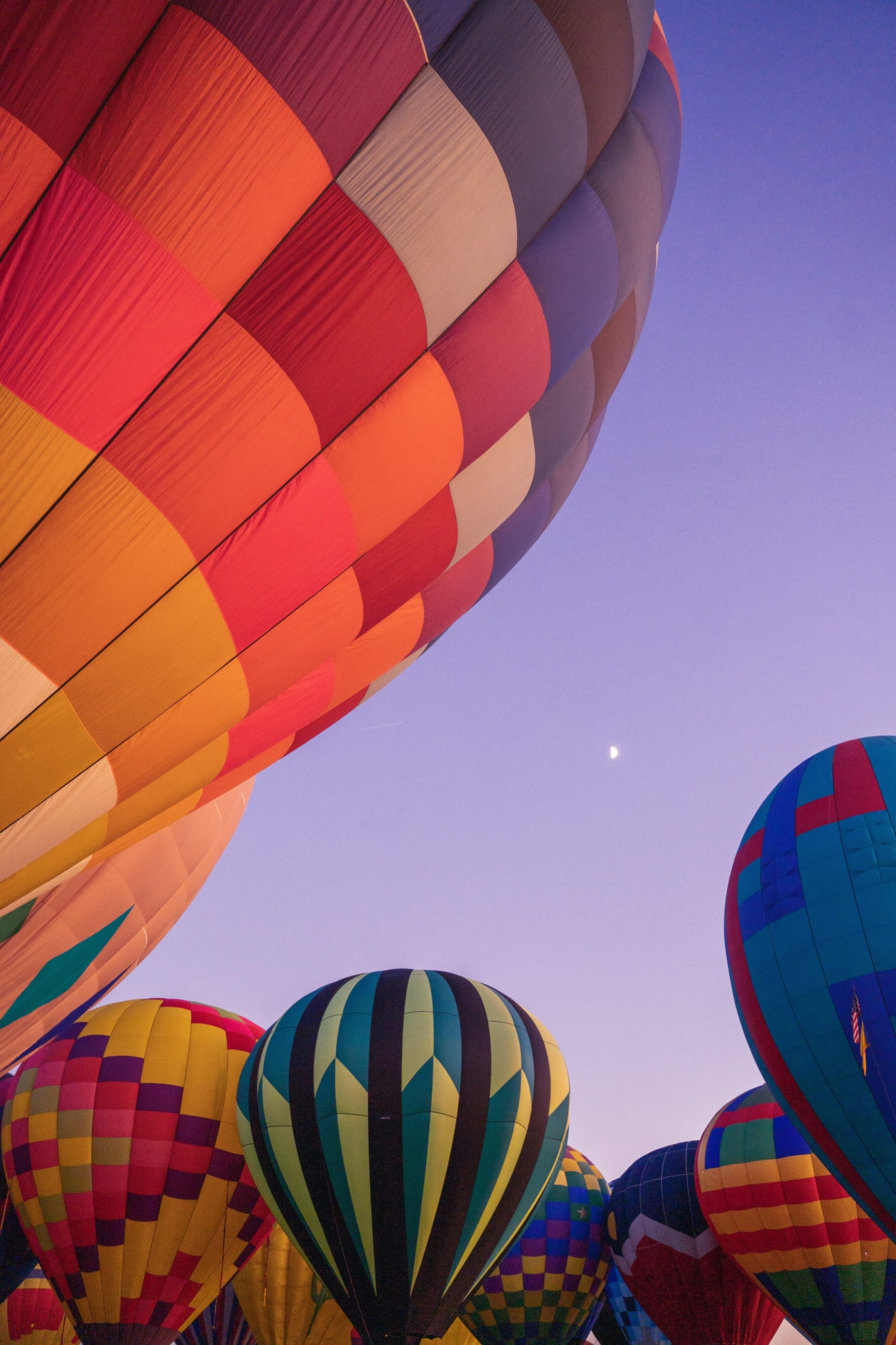 Hot air balloons